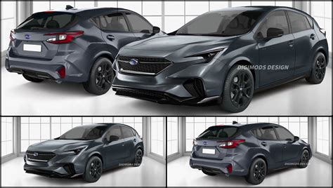 2024 Subaru Impreza Digitally Reimagined With Viziv Tourer Concept