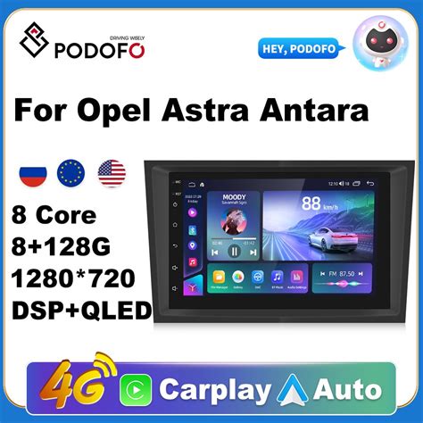 Podofo Din Android Gps Car Radio Fm Eq Player For Opel Astra