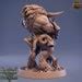 King Aristemnes Gracc Minotaur Barbarian Unpainted Miniature Etsy