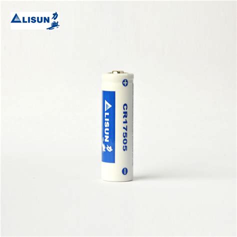 Non Rechargeable Lithium 3V Cr17505 2500mAh Li Mno2 Battery For Gas