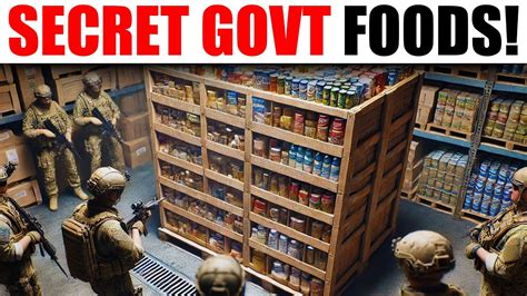 Foods The Government Secretly Stockpiles And You Should Too Youtube