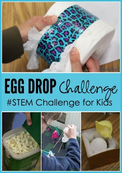 Egg Drop Experiment - #STEM Challenge for Kids