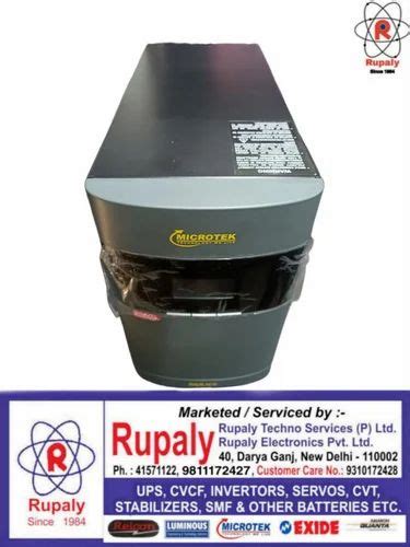 Single Phase Microtek MAX 2KVA With Internal Batteries Online UPS