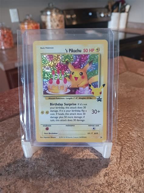 Mavin Pokemon Tcg Celebrations Birthday Pikachu Classic Collection