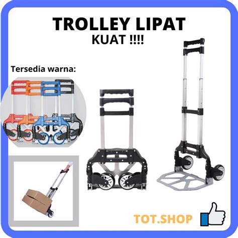 Jual Trolley Lipat Galon Barang Aluminium Anti Karat 3in1 Troley