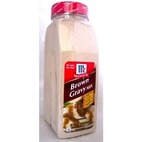 Mccormick Brown Gravy Mix 21 Oz 4 Pack Savory Blend For Delicious