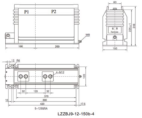 Lzzbj B Kv Indoor Single Phase Epoxy Resin Type Current