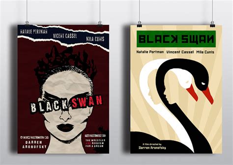 Poster Black Swan on Behance