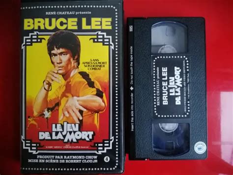 VHS BRUCE LEE Le Jeu De La Mort Jaquette En Tres Bon Etat Rene Chateau