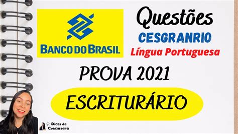 Prova Do Banco Do Brasil Cesgranrio Fdplearn