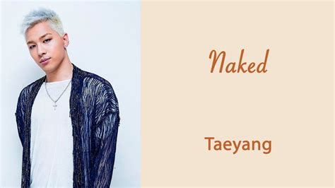 TaeYang Naked Vostfr YouTube