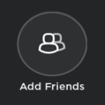 Add Friends Roblox Icon