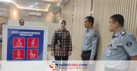 Ditjen Ham Bersama Kanwil Kemenkumham Sulsel Monitoring Pelayanan