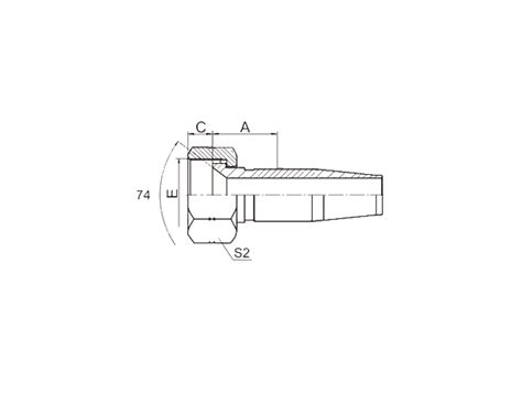 China HYDRAULIC 26718 R5T JIC FEMALE 74CONE SEAT Manufacturers And