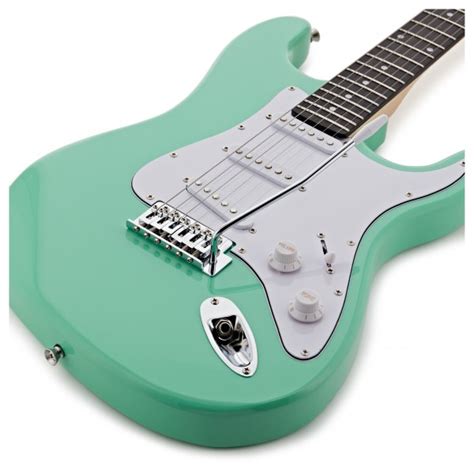 La Electric Guitar By Gear Music Seafoam Green At Gear Music