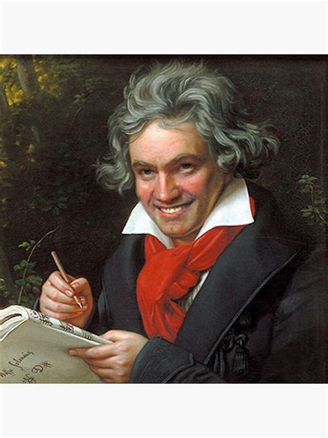 Smiling Ludwig Van Beethoven Art Famous Music Composer Meme Poster For Sale By Mindchirp