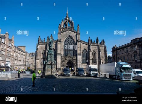 Edinburgh Scotland Saturday September St Giles Cathedral