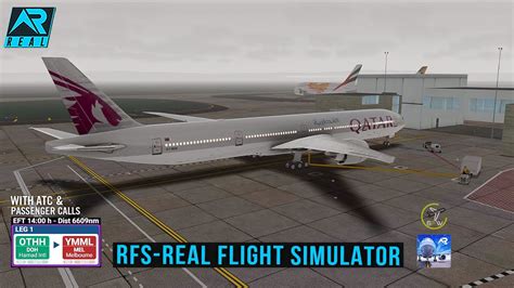 RFS Real Flight Simulator Doha To Melbourne Full Flight Boeing777