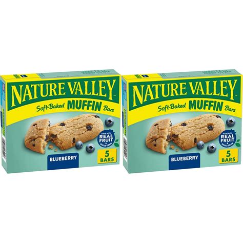 Amazon Nature Valley Soft Baked Muffin Bars Blueberry Oz