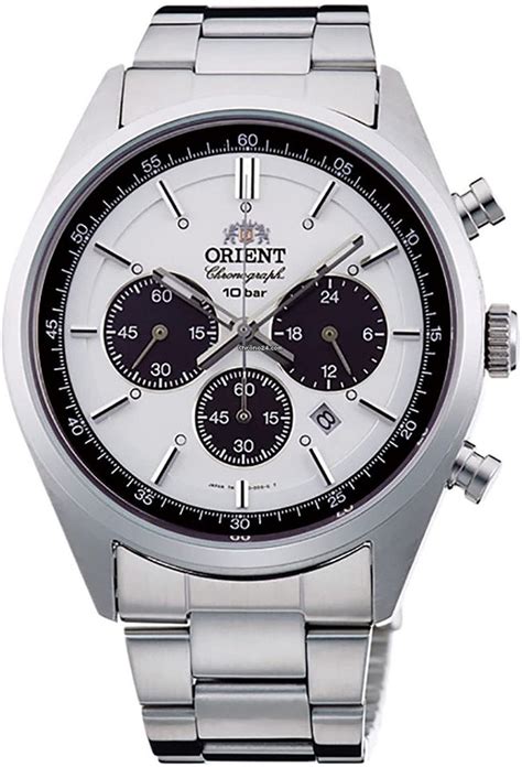 Orient Japan Edition Neo 70s Solar Chronograph Panda Wv0041tx Für