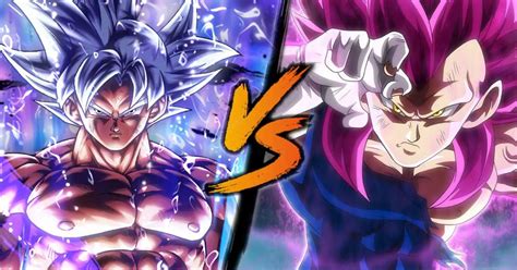 Goku Ultra Instinto Completo Y Vegeta Ultra Ego By Davidferres On