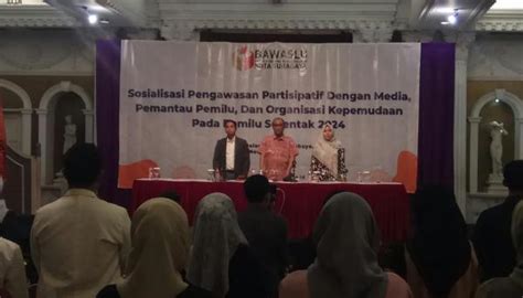 Gandeng Media Hingga Organisasi Pemuda Bawaslu Sosialisasi Pengawasan