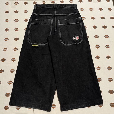 Rare Jnco Twin Cannons Dark Charcoal Black Mad Baggy Depop