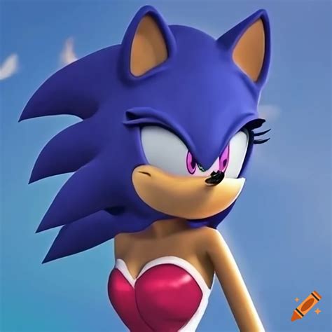 Sonic The Hedgehog And Rouge Cosplay On Craiyon