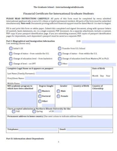 9 Financial Certificate Templates Pdf Docx Free And Premium Templates