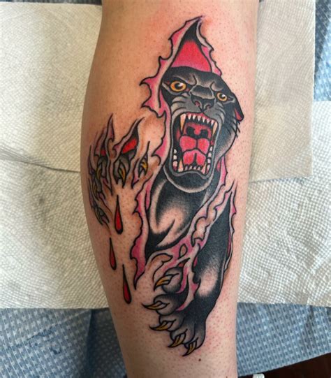 Traditional Panther Head Tattoo That Will Blow Your Mind