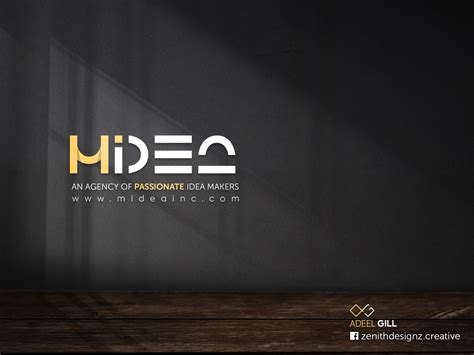 MIDEA LOGO by Adeel Gill on Dribbble