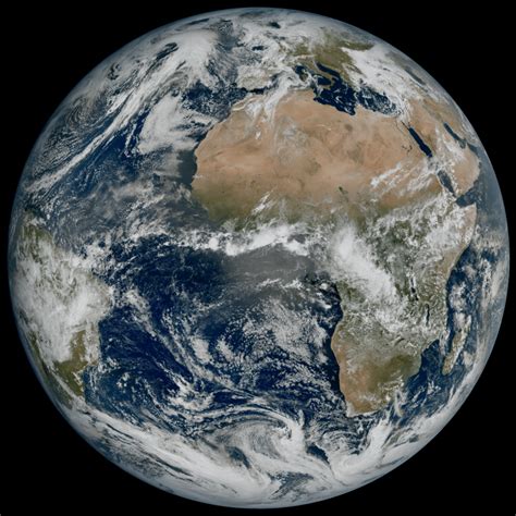 New Weather Satellite Reveals Spectacular Images Of Earth Space