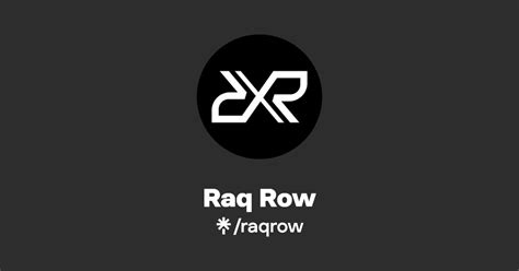 Raq Row Twitter Instagram Facebook Tiktok Linktree