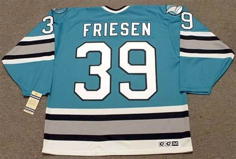 Ccm Jeff Friesen San Jose Sharks 1997 Vintage Hockey Jersey