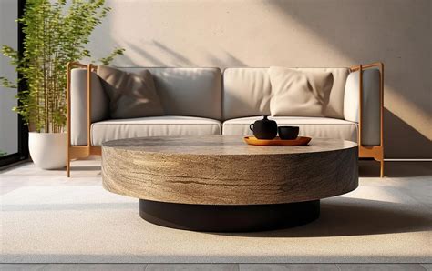 Elevate Your Interior With 20 Suave Granite Coffee Table Designs