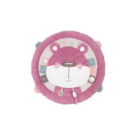 Canpol babies edukacyjna mata do zabawy 0 PASTEL FRIENDS różowa 68 078