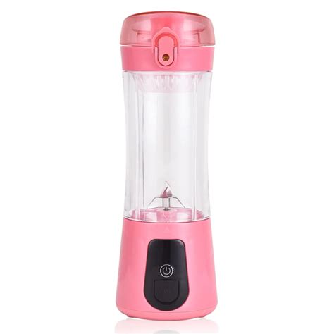 Mini Personal Portable Ice Blender Home Usb Rechargeable Lcd Fruit ...