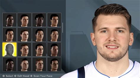 Nba K Current Gen Next Gen Luka Doncic Face Creation Nba K