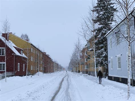 Ume Har Lite Extra Snö Om Nån Behöver Rsweden