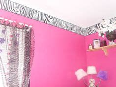 Zebra Print Bedroom Ideas Pink And Black Wall Princess Modern Diy Art