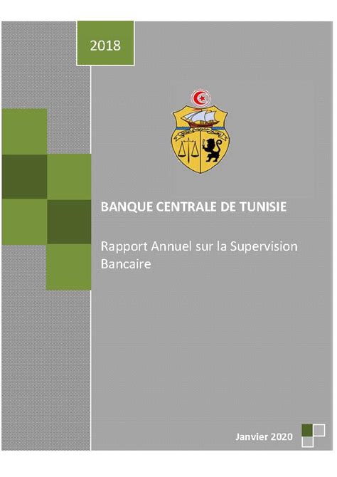 Rapport Annuel Banque Centrale De Tunisie