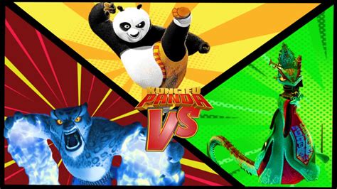 Kung Fu Panda Vs Tai Lung Vs Chameleon Dzn