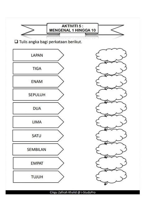 548010 Latihan Prasekolah Matematik Aliahazlanshah