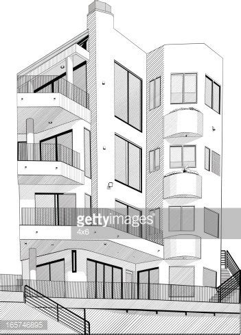 Condo Clipart Black And White