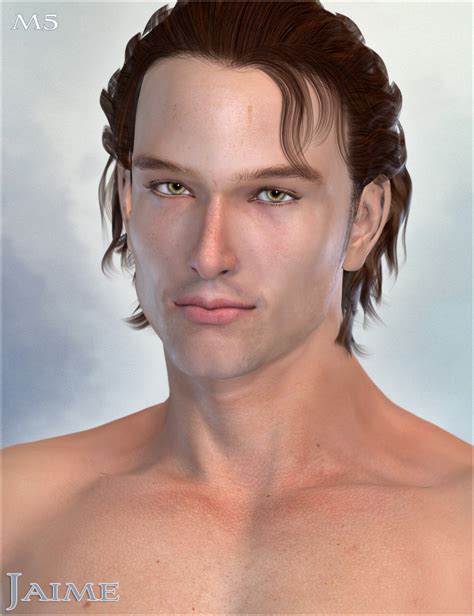 Jaime Character And Hair Daz 3d