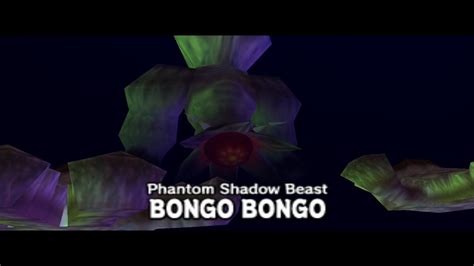 Phantom Shadow Beast Bongo Bongo The Legend Of Zelda Ocarina Of Time