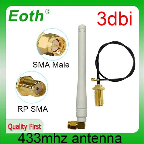 Oapo Eoth Mhz Antenna Dbi Sma Male Lora Antene Iot Module Lorawan