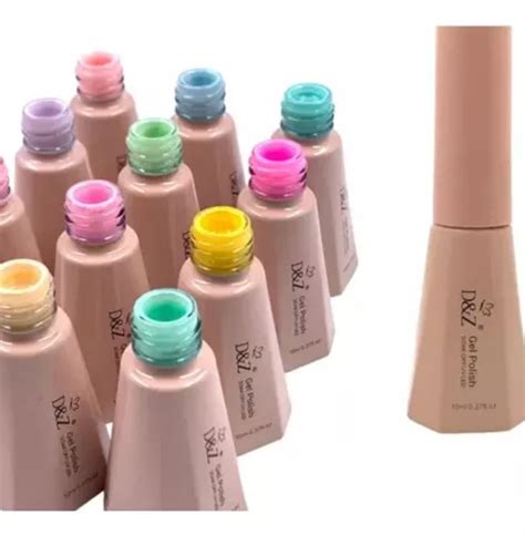 Kit Esmalte Em Gel D Z Cole O Trabalho Cores Mercadolivre