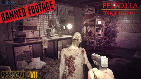 Resident Evil 7 PS4 DLC PESADILLA Nightmare Español YouTube