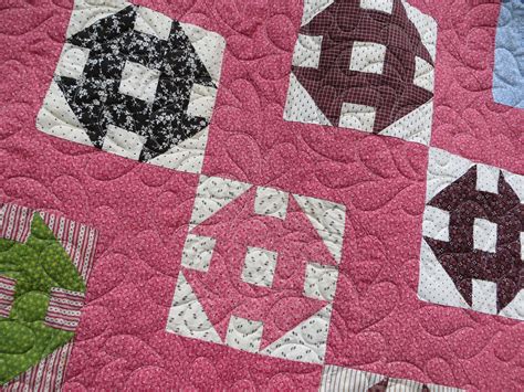 Antique Churn Dash Quilt Top Completed And Quilted Etsy